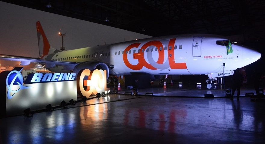 Gol Apresenta Boeing 737 Max 8 Em Sao Paulo